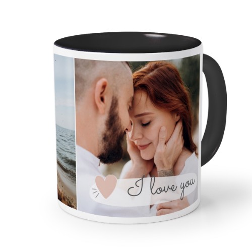 Farbige Tasse Schwarz Farbige Tasse Schwarz