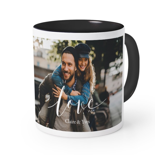 Coloured Mug Black