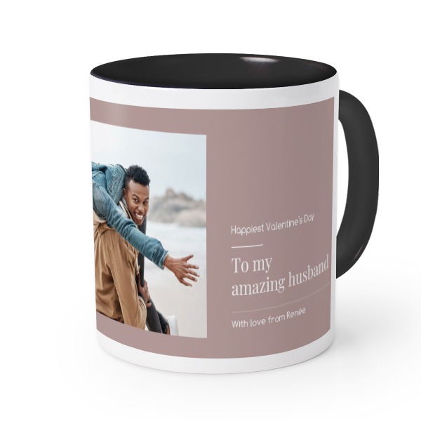 Coloured Mug Black