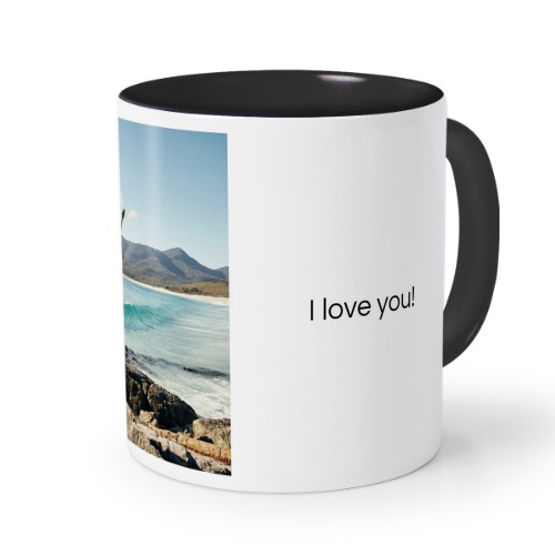 Mugg med fÀrg Svart Mugg med fÀrg Svart