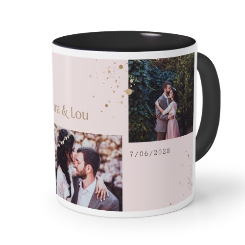 Mugg med fÀrg Svart Mugg med fÀrg Svart