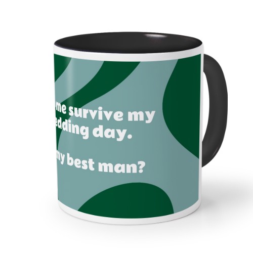 Coloured Mug Black Coloured Mug Black