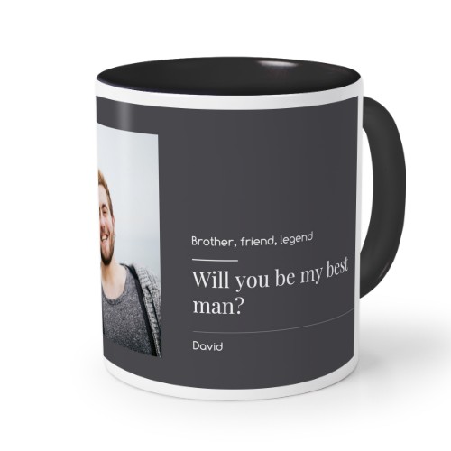 Coloured Mug Black