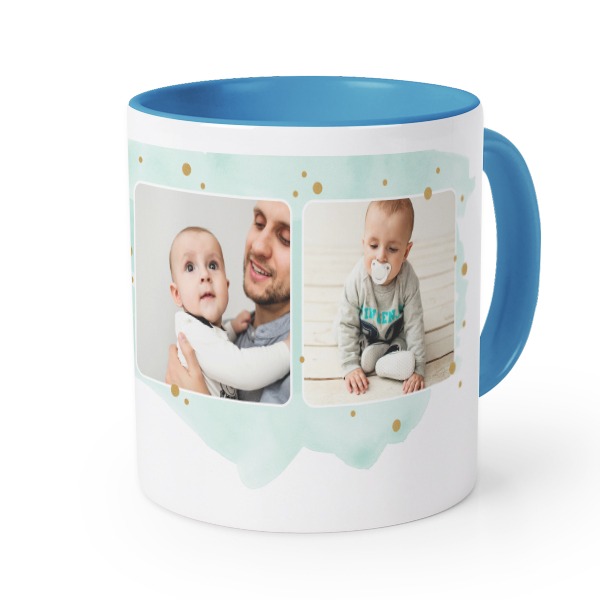 Mug Couleur bleu Mug Couleur bleu