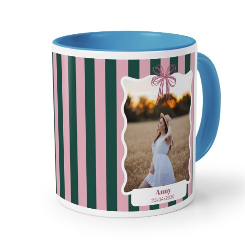Farbige Tasse blau Farbige Tasse blau