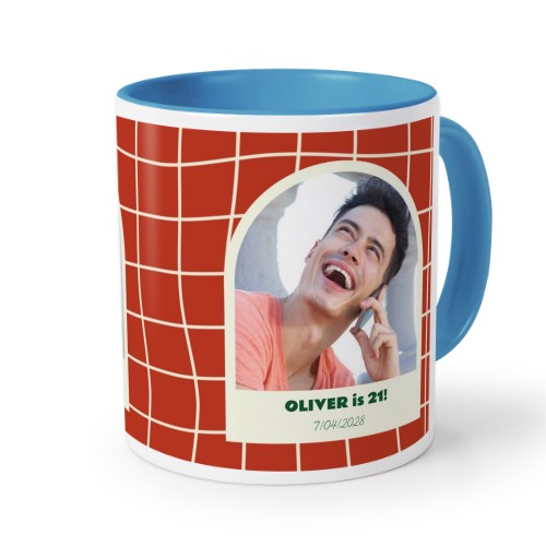 Gekleurde Mok blauw Gekleurde Mok blauw