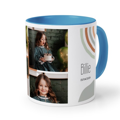 Gekleurde Mok blauw Gekleurde Mok blauw