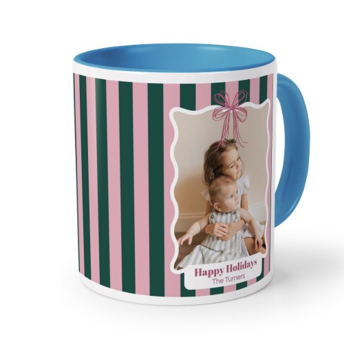 Farbige Tasse blau