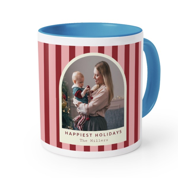 Farbige Tasse blau