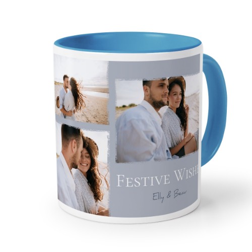 Farbige Tasse blau Farbige Tasse blau
