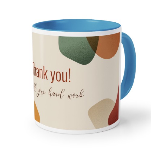 Colored Mug Blue Colored Mug Blue