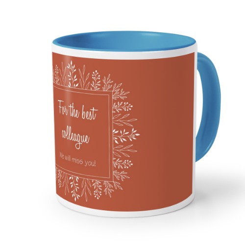 Mug Couleur bleu Mug Couleur bleu