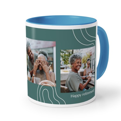 Mug Couleur bleu Mug Couleur bleu