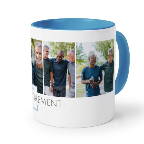 Gekleurde mok blauw Gekleurde mok blauw