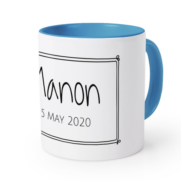 Colored Mug Blue