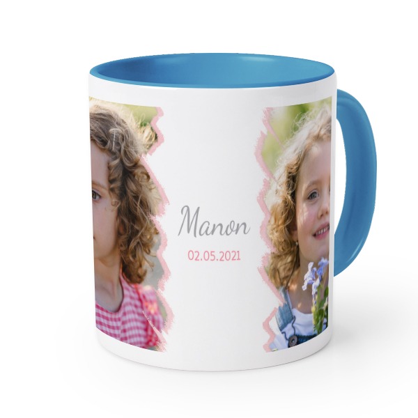 Mug Couleur bleu Mug Couleur bleu