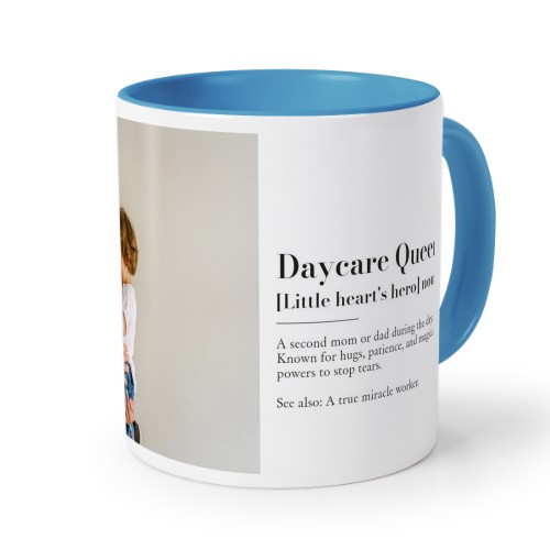 Farbige Tasse blau Farbige Tasse blau