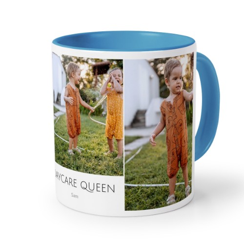 Farbige Tasse blau