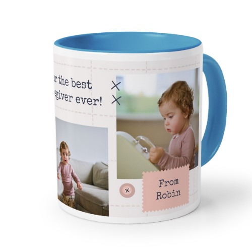 Gekleurde Mok blauw Gekleurde Mok blauw