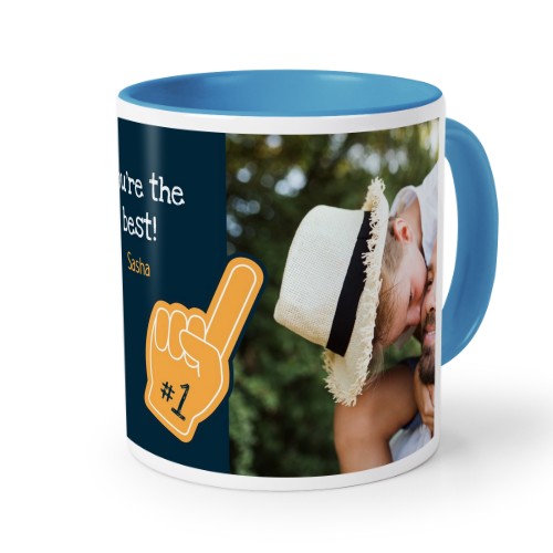 Farbige Tasse blau Farbige Tasse blau