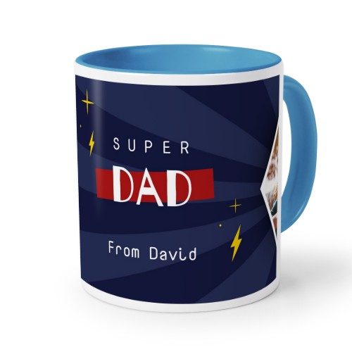 Farbige Tasse blau Farbige Tasse blau