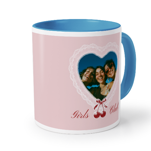 Colored Mug Blue Colored Mug Blue