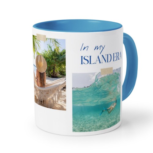 Farvet krus blå Farvet krus blå