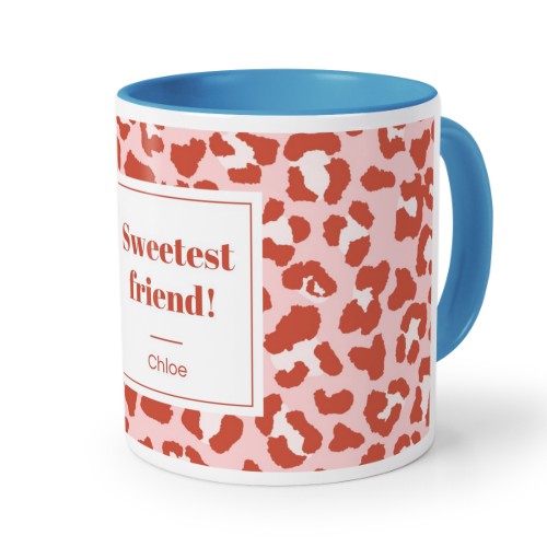 Mugg med fÀrg blÄ Mugg med fÀrg blÄ