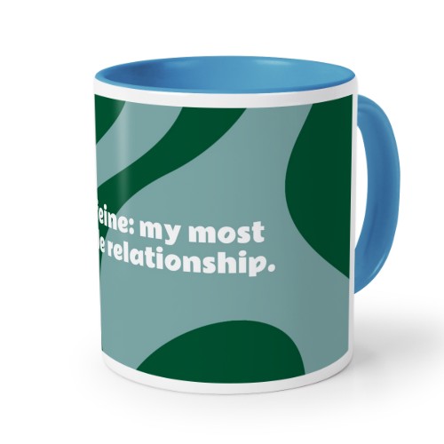 Colored Mug Blue Colored Mug Blue