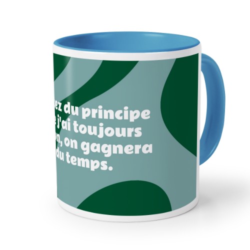 Mug Couleur bleu Mug Couleur bleu