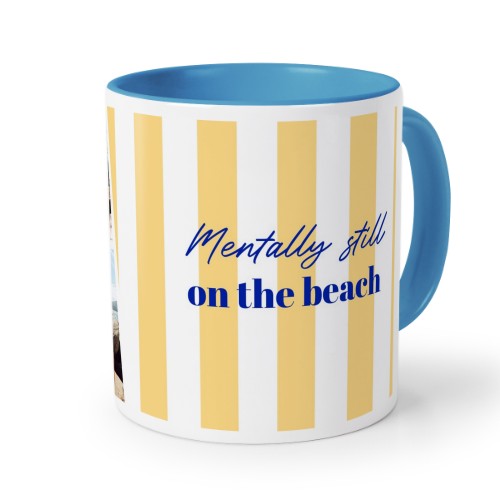 Farbige Tasse blau Farbige Tasse blau