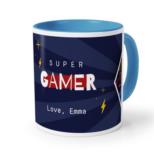 Colored Mug Blue Colored Mug Blue