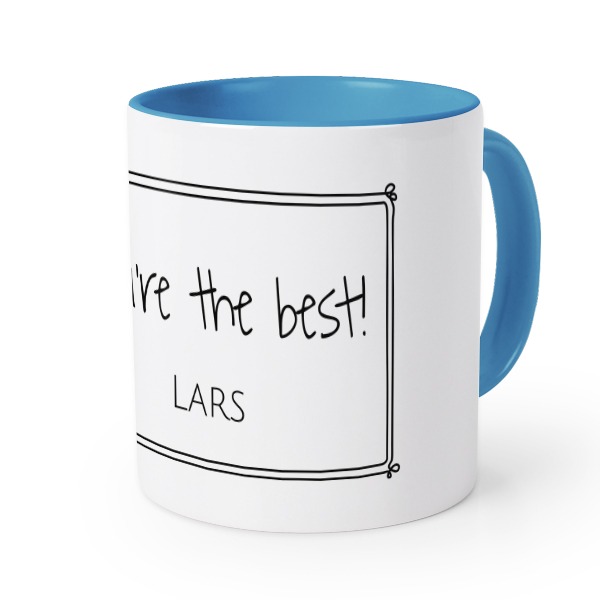 Mug Couleur bleu Mug Couleur bleu
