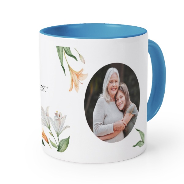 Mug Couleur bleu Mug Couleur bleu