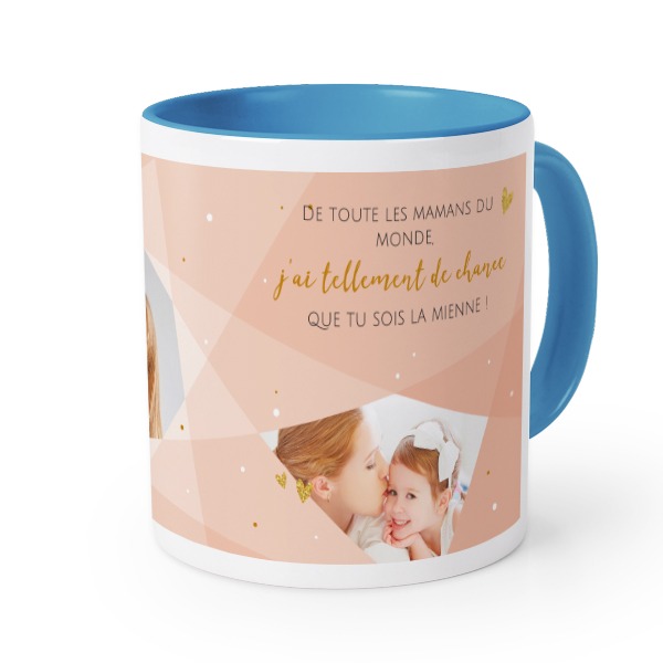 Mug Couleur bleu Mug Couleur bleu