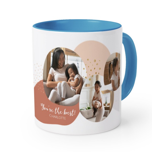 Colored Mug Blue Colored Mug Blue