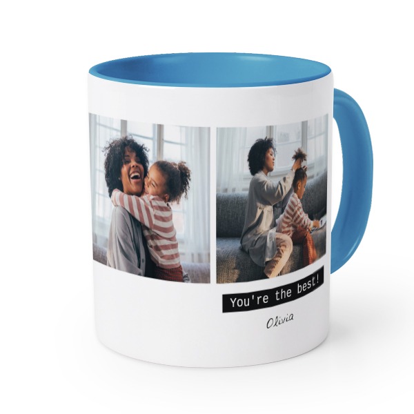 Mug Couleur bleu Mug Couleur bleu