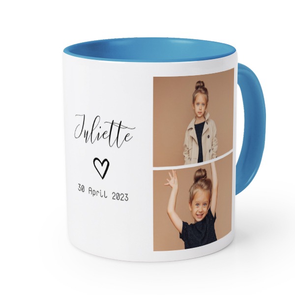 Mug Couleur bleu Mug Couleur bleu