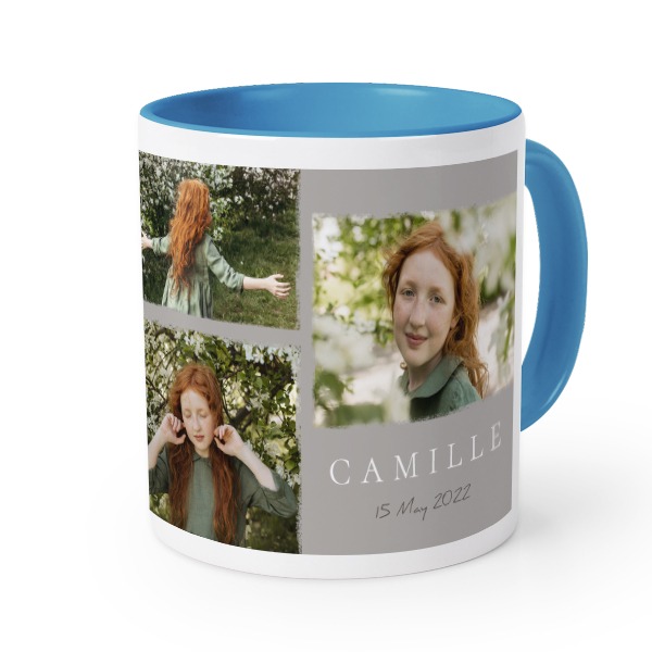 Mug Couleur bleu Mug Couleur bleu