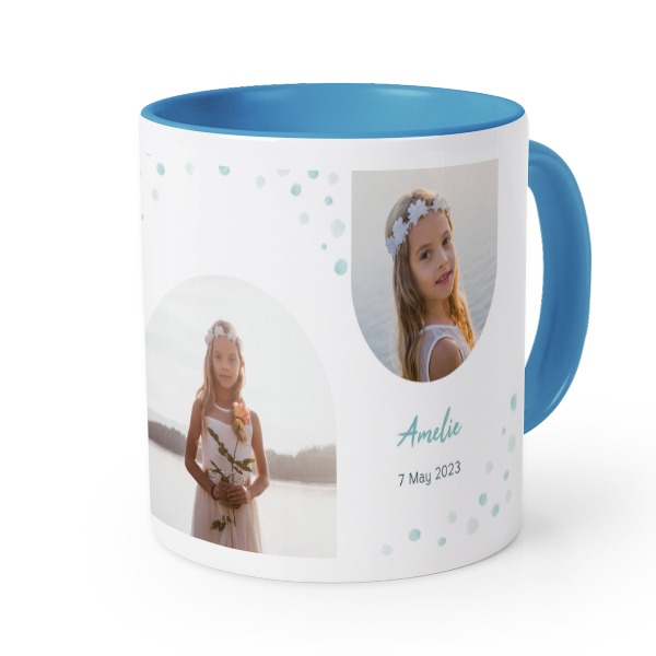 Mug Couleur bleu Mug Couleur bleu