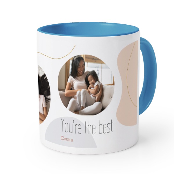 Colored Mug Blue Colored Mug Blue