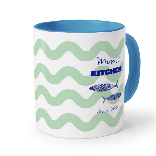 Colored Mug Blue Colored Mug Blue