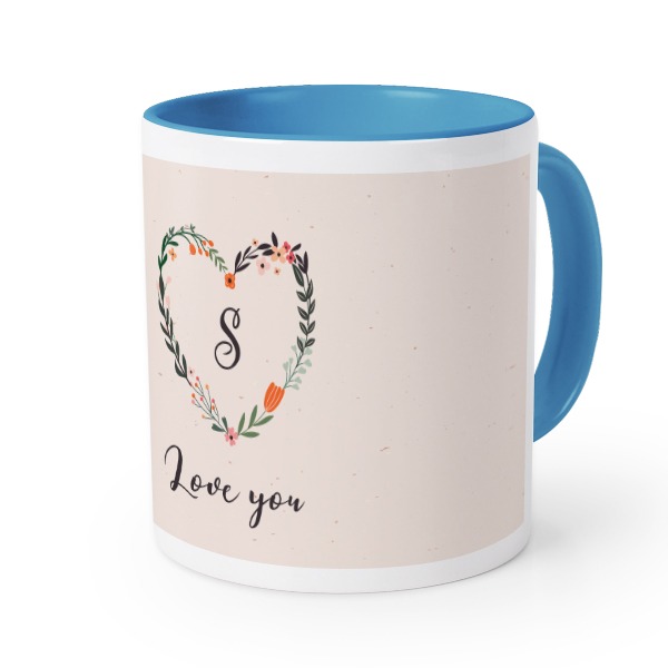 Mug Couleur bleu Mug Couleur bleu