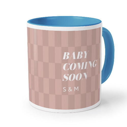 Farbige Tasse blau Farbige Tasse blau