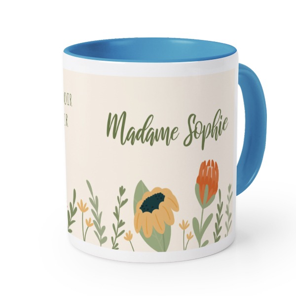 Mug Couleur bleu
