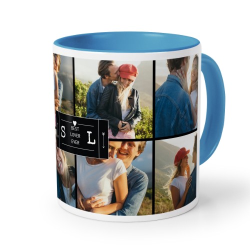 Gekleurde Mok blauw Gekleurde Mok blauw