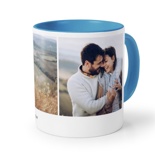 Gekleurde mok blauw Gekleurde mok blauw