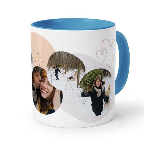 Mugg med färg blå