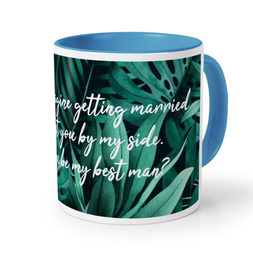 Colored Mug Blue Colored Mug Blue