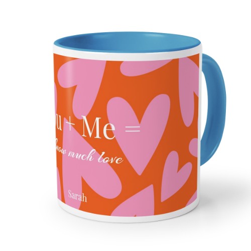 Farbige Tasse blau Farbige Tasse blau